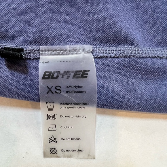 Bo+tee leggings washed blue bootie shaping style workout leggings pants Size XS - Picture 7 of 8